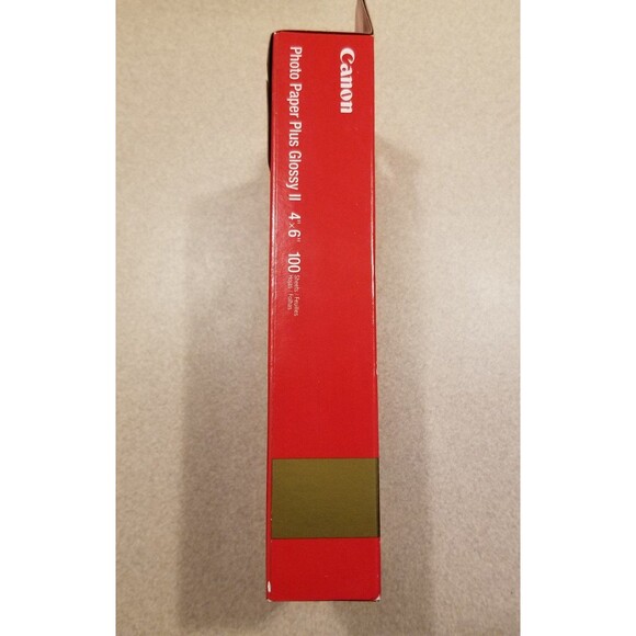 Canon pp-301 photo paper plus glossy II 4x6 100ct new sealed - Picture 3 of 6